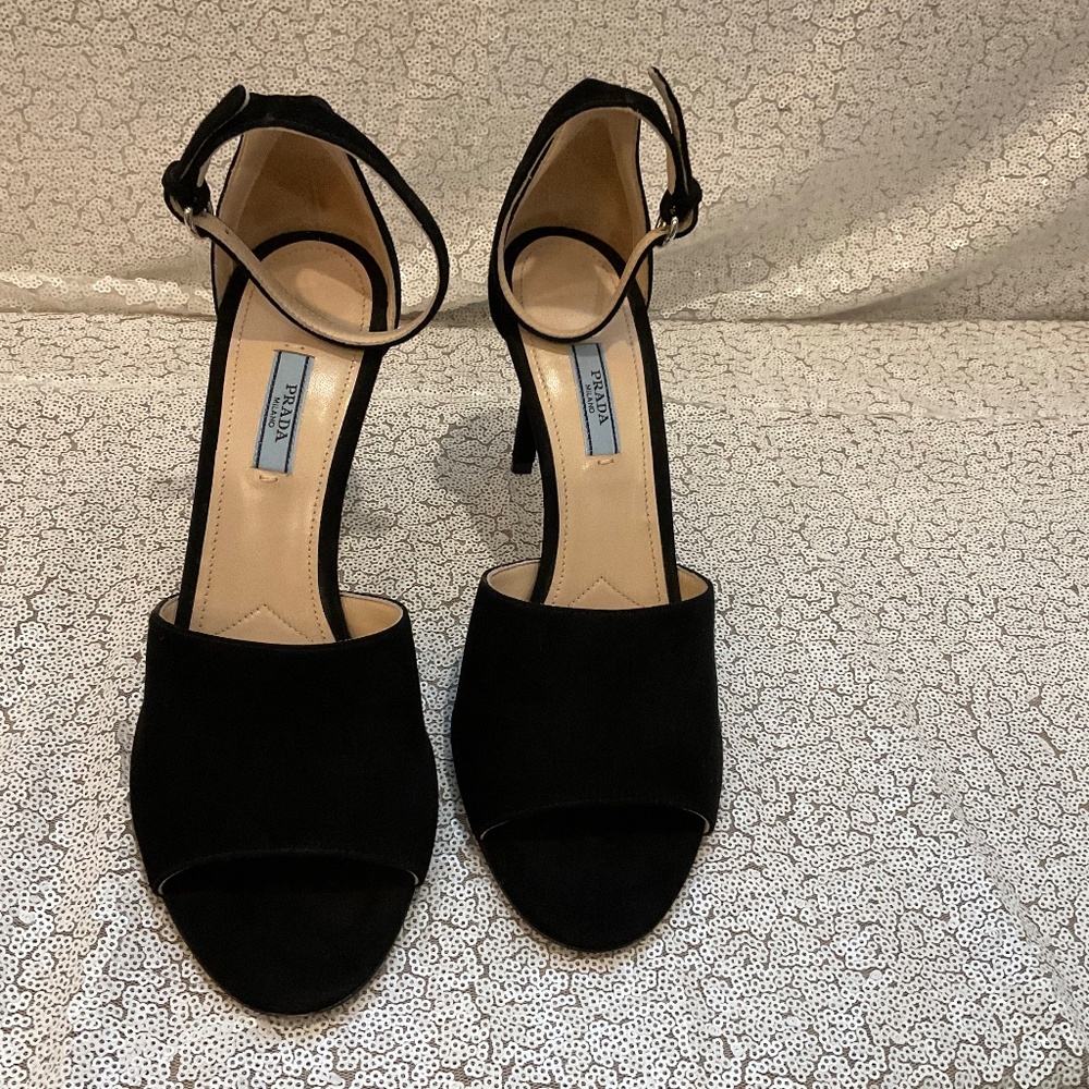 Prada Suede Sandals-Never Worn!